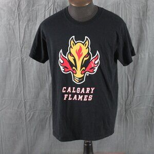 Calgary Flames Shirt - Alternate Horsehead Logo - Men's Large